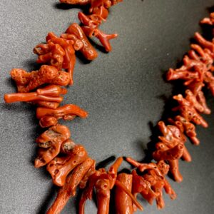Collana Corallo Rosso Rubrum Rami Porto Cervo Sardegna